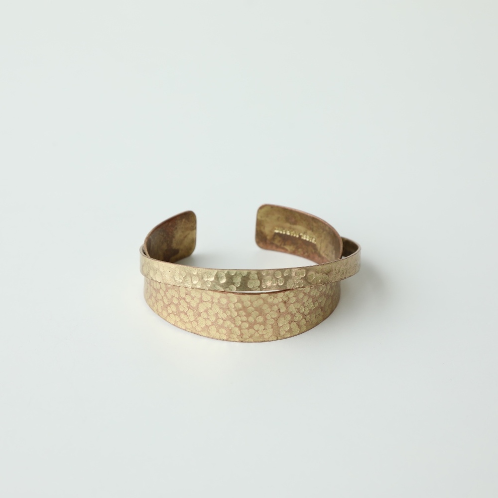 Isabel Marant Pebbled Cuff Bracelets (Set of 2)